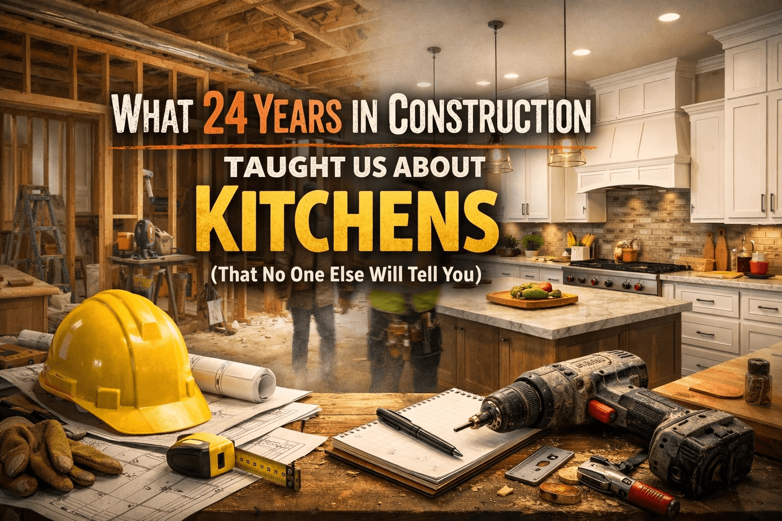 What 24 Years in Construction Taught Us About Kitchens