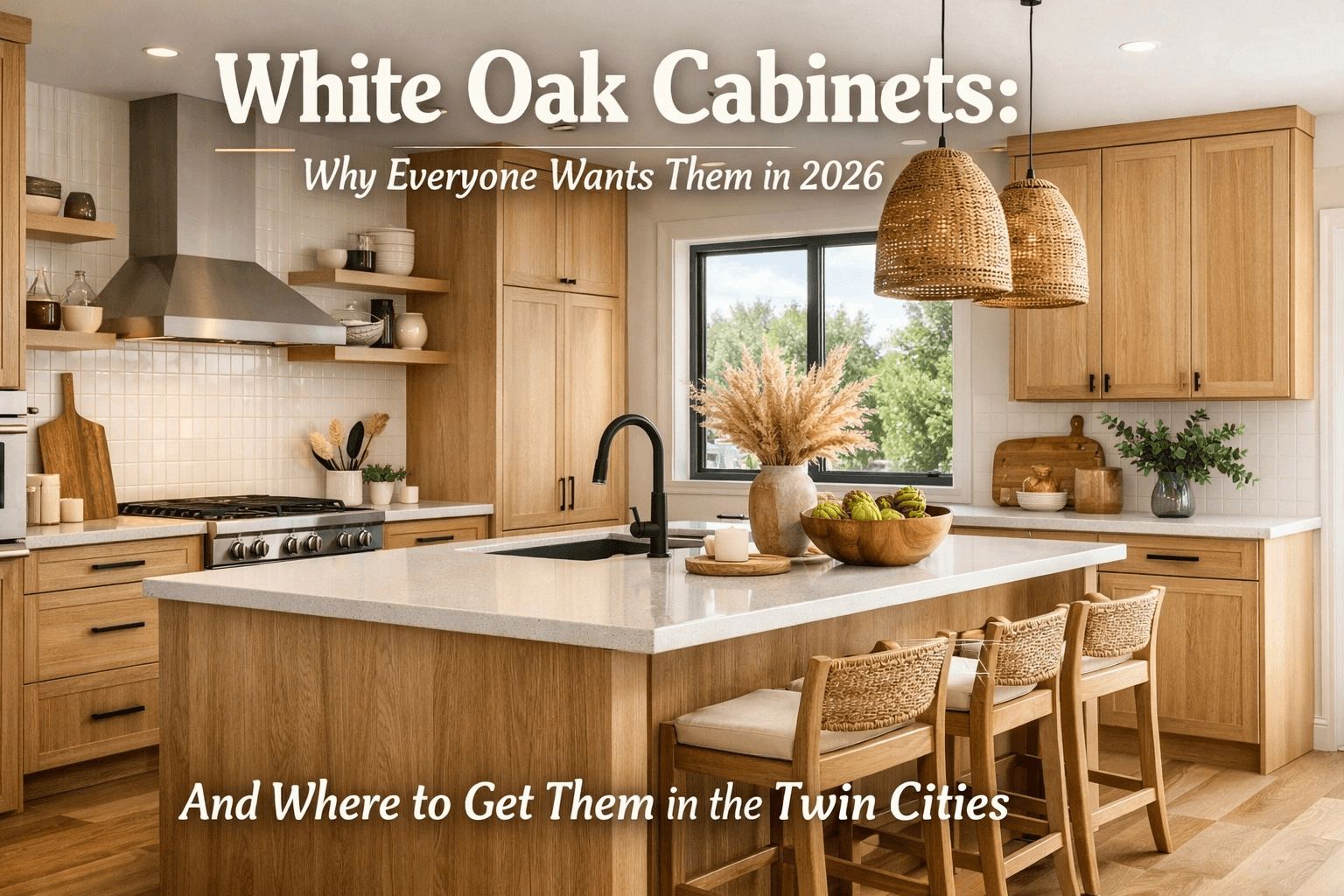 White Oak Cabinets Why Everyone Wants Them in 2026
