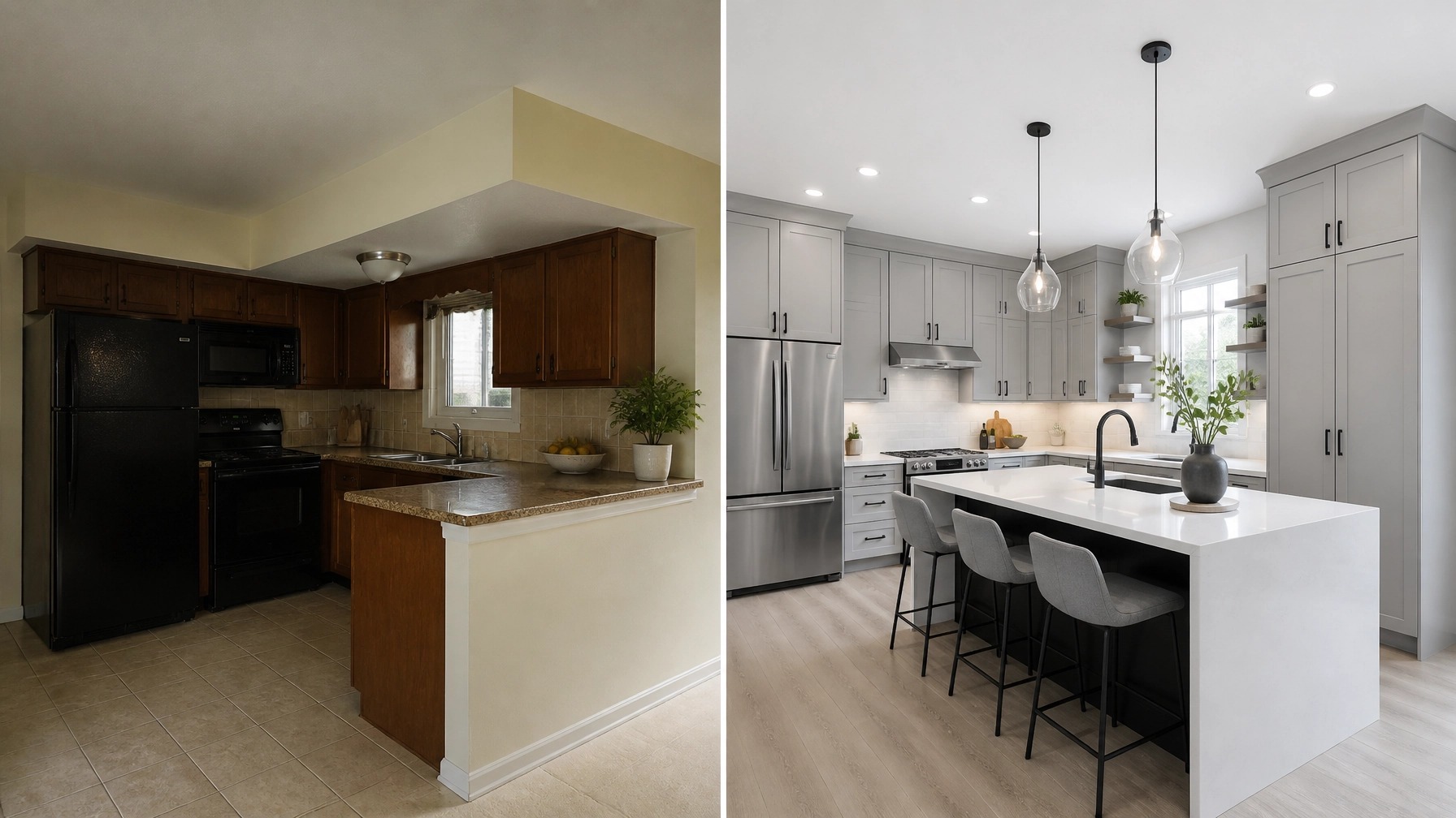 Full cabinet replacement vs refacing Minneapolis